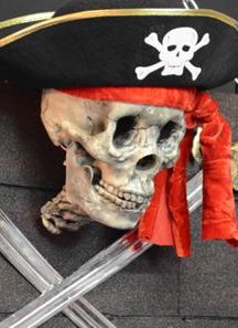 Говорящий череп пирата